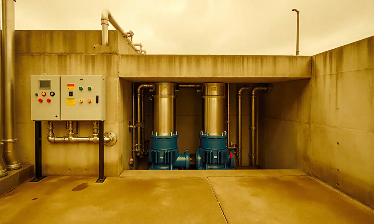 Pump station inspection and repair