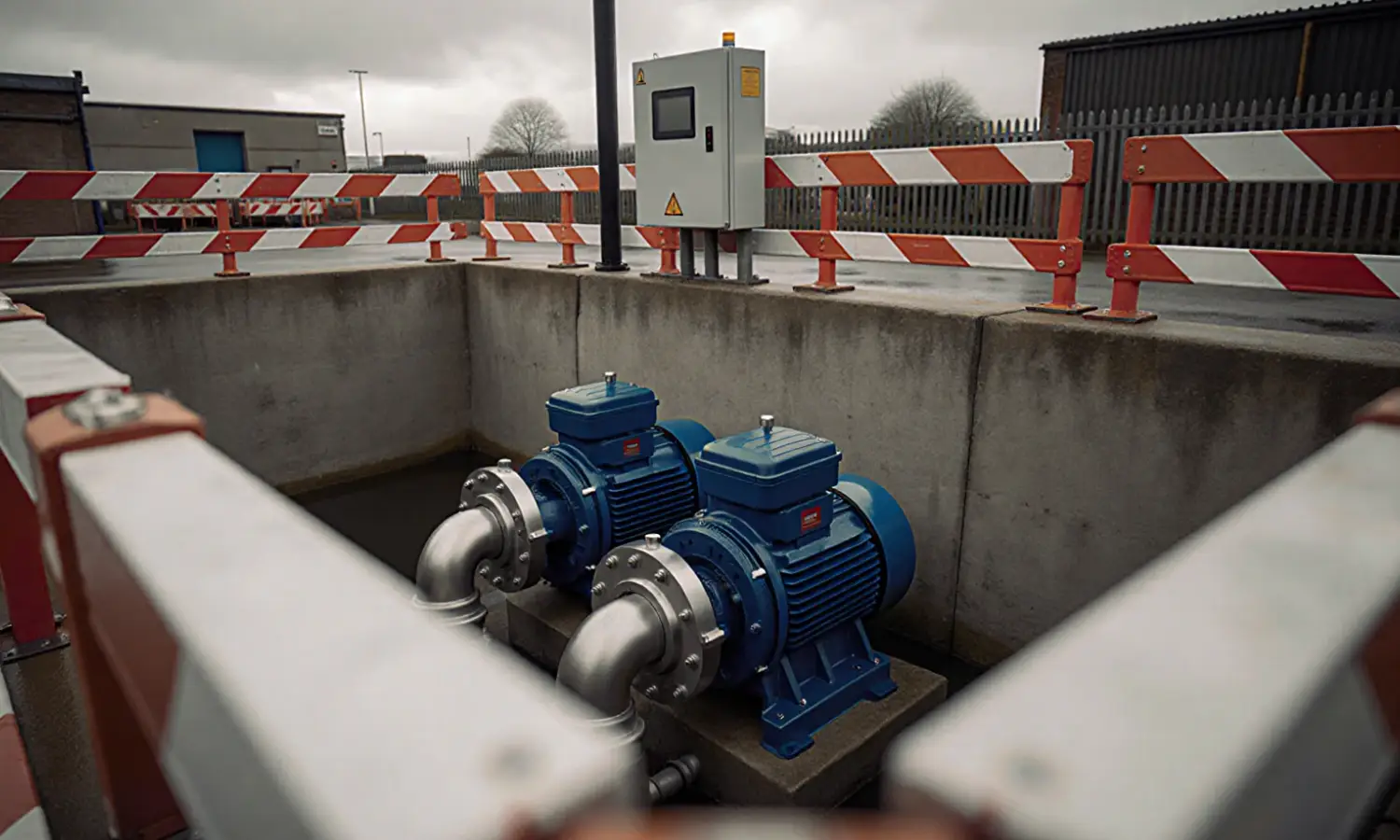 Emergency pump station repair